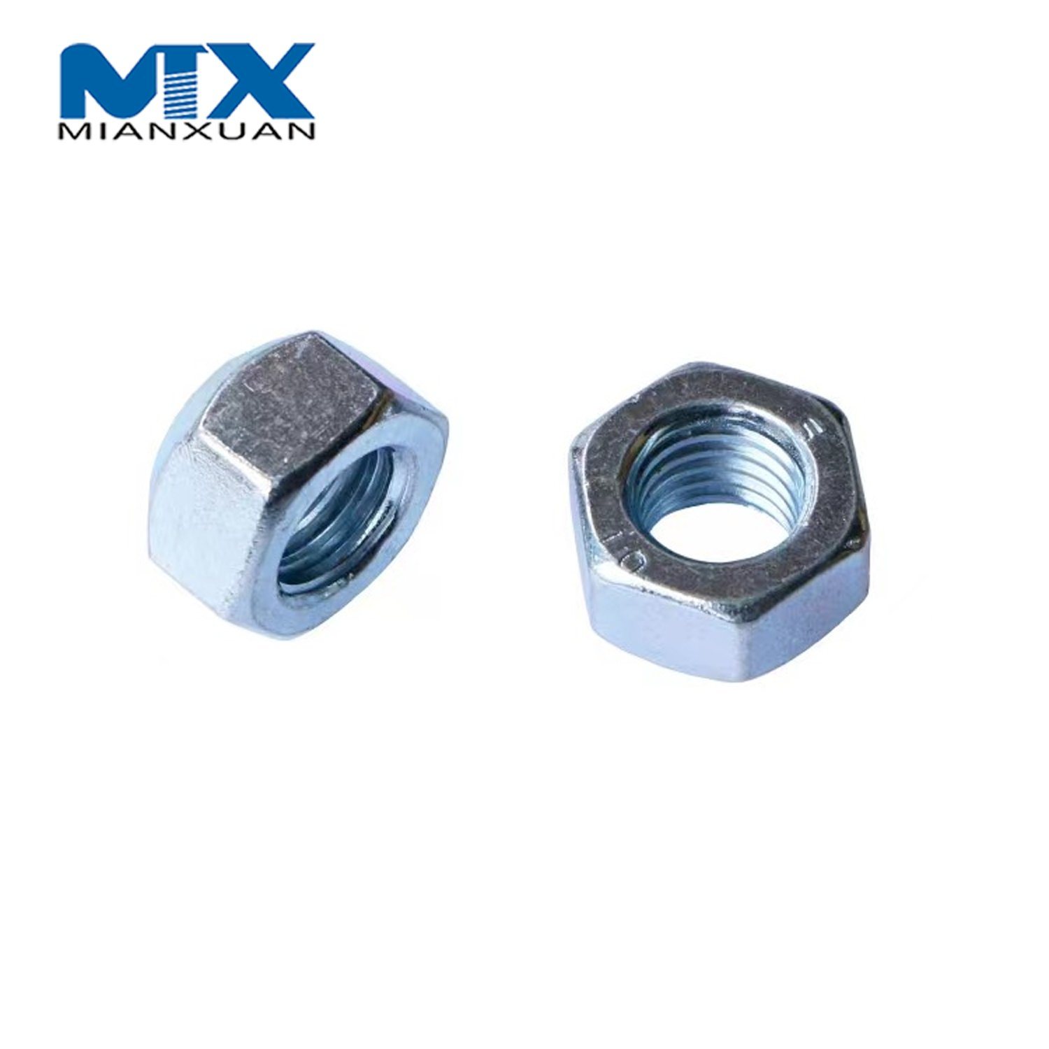Tuerca de seguridad totalmente metálica de acero al carbono DIN980V Fabricante estándar Galvanizado negro