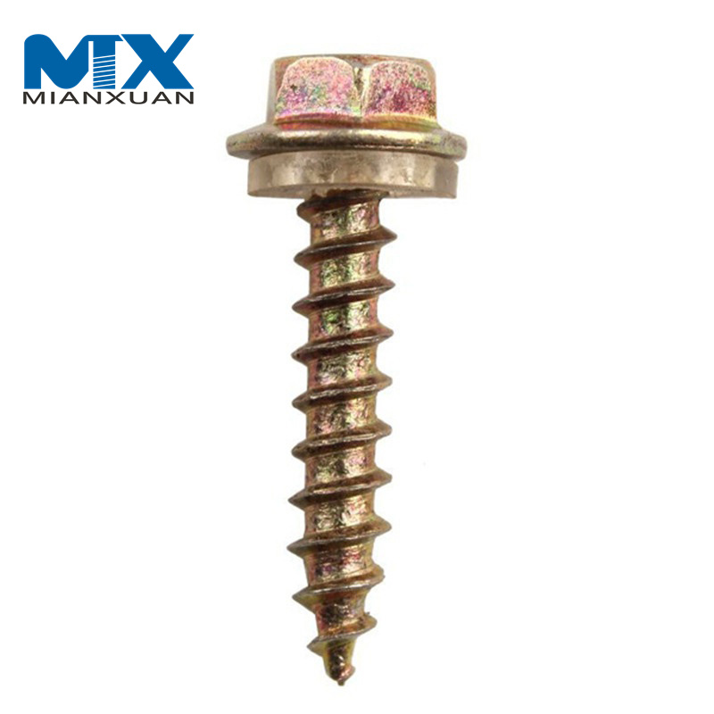 Precio competitivo directamente de fábrica, brida de cabeza hexagonal de acero inoxidable, tornillo autorroscante DIN6928