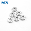 Tuercas finas hexagonales biseladas de acero inoxidable DIN439 ISO4035 M3 M4 M5 M6 M8 Tuerca hexagonal de acero inoxidable SS304