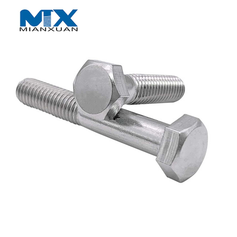 Fabricante estándar A2 A4 18-8 del acero inoxidable del perno de cabeza hexagonal DIN931