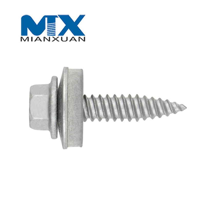 Tornillo bimetálico Autoperforante Tornillo autorroscante bimetálico con EPDM