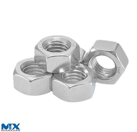 Tuercas pesadas hexagonales de acero inoxidable B8/B8m