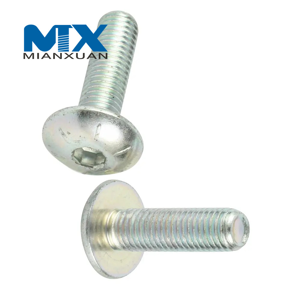 Tornillo Tek de tamaño completo con cabeza hexagonal DIN7504K
