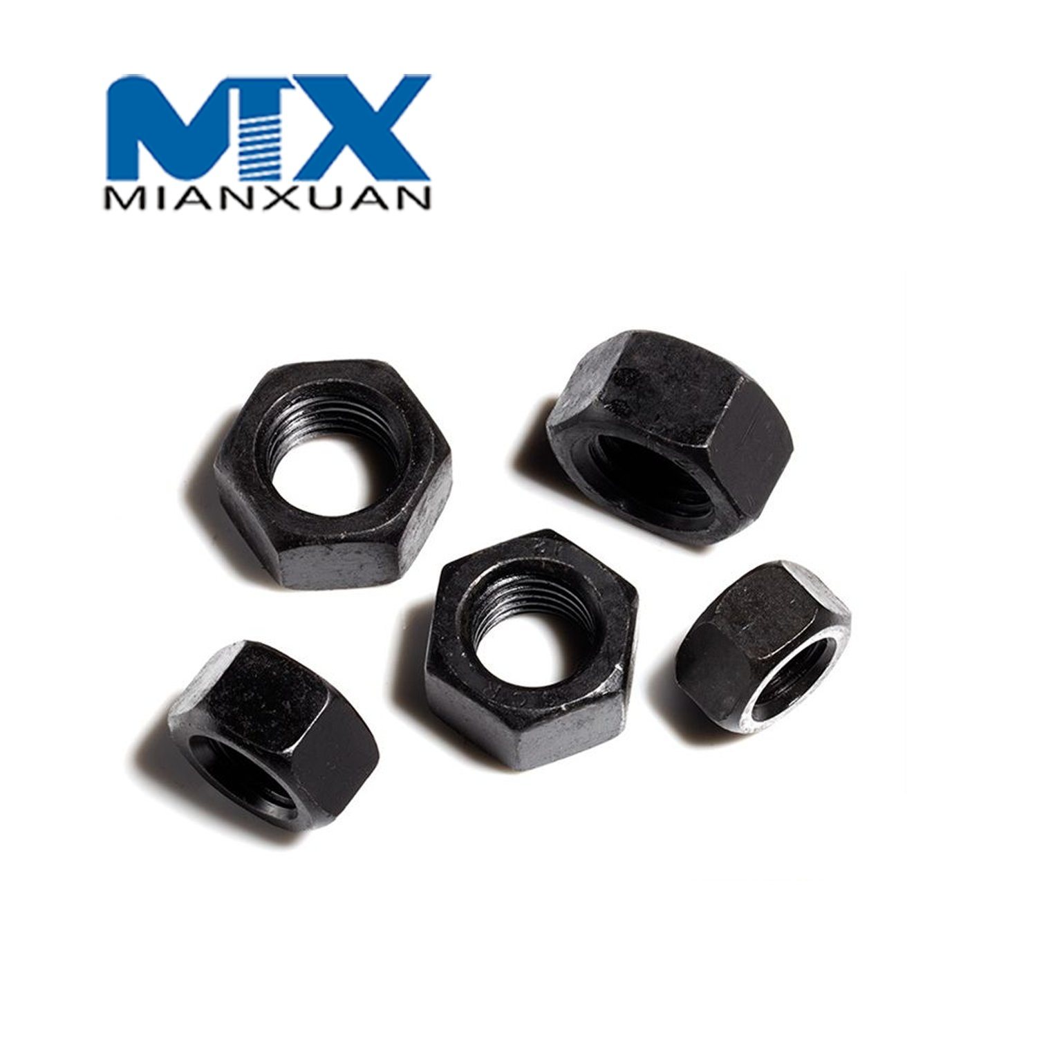 Tuerca hexagonal DIN 934 Fabricante estándar de acero al carbono Fabricante de zinc DIN934