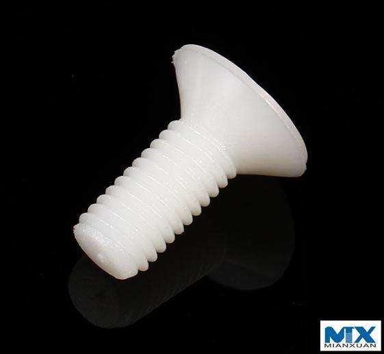 Pernos hexagonales de plástico de nailon