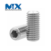 Fabricante estándar de acero inoxidable del perno de fijación del tornillo DIN916 A2 A4 18-8