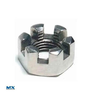 Tuercas almenadas finas hexagonales (diseño anterior)