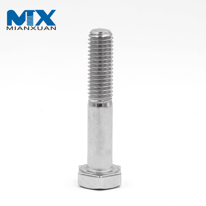El mejor perno de cabeza plana hexagonal estándar DIN933 Pernos hexagonales de alta resistencia 8,8