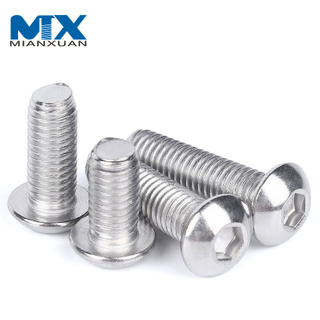 Tornillos de cabeza cilíndrica Torx de SS304 ISO7380-1