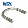 Acero al carbono 4,8 8,8 10,9 12,9 Sujetador de perno en U de acero dulce con tuerca hexagonal DIN3570 M3 M4 M5 M6 M8 HDG Galvanizado en caliente
