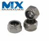 Tuercas de bloqueo hexagonales con inserto de nailon Tuercas DIN985