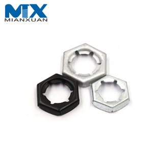 Contratuercas autoblocantes galvanizadas de acero al carbono M24 M27 M30 DIN7967