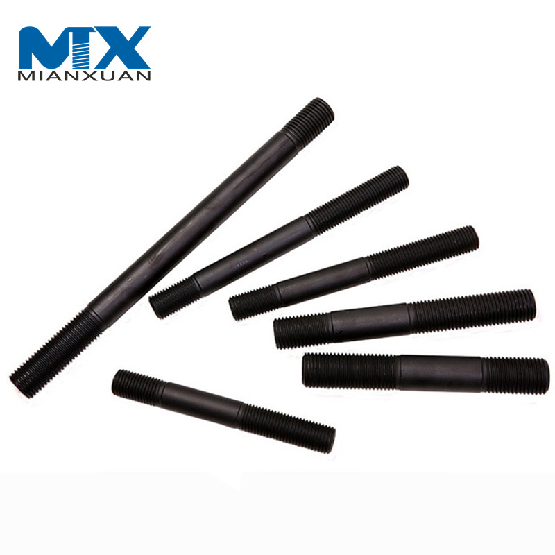 Sujeciones modificadas para requisitos particulares del hilo del doble del perno prisionero que conectan los tornillos negros del galvanizado