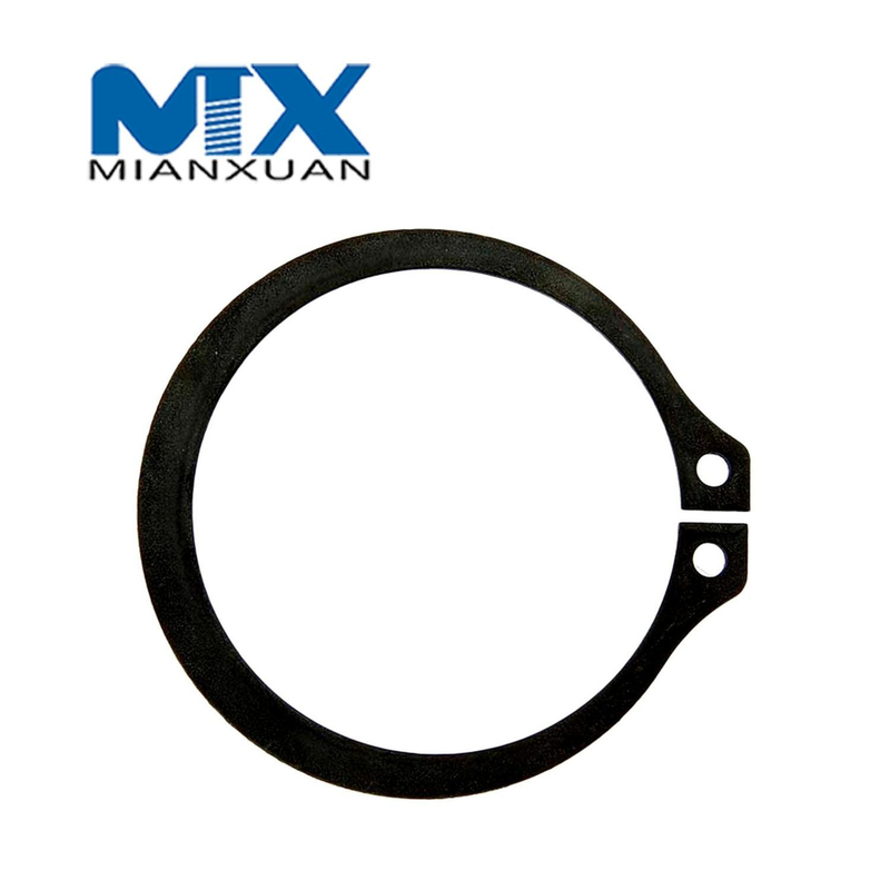 Anillo de retención de sujetadores de perforación de placa de acero para junta universal