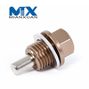 Tornillo con tapón macho para tubo conector hexagonal de óxido negro de alta resistencia a la tracción