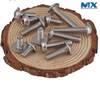 Tornillos de cabeza de botón hexagonal de acero inoxidable con collar
