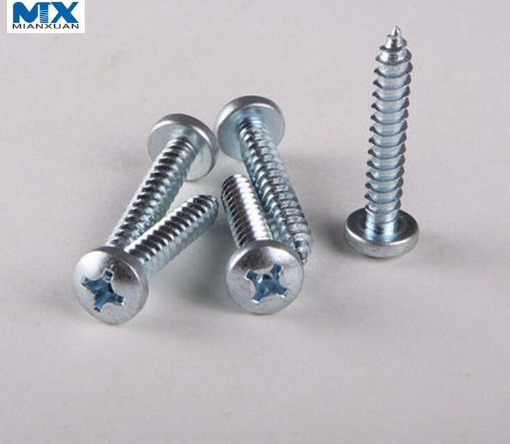 Tornillos autorroscantes de cabeza plana