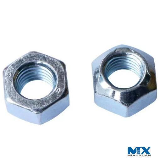 Tuercas hexagonales de par predominante totalmente metálicas con metal de una sola pieza (Tipo V)
