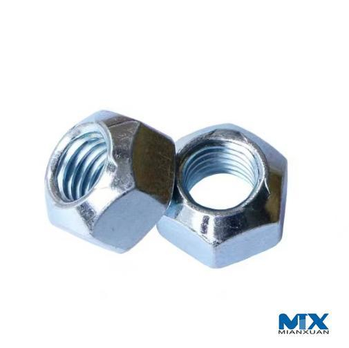 Tuercas hexagonales de par predominante totalmente metálicas con metal de una sola pieza (Tipo V)