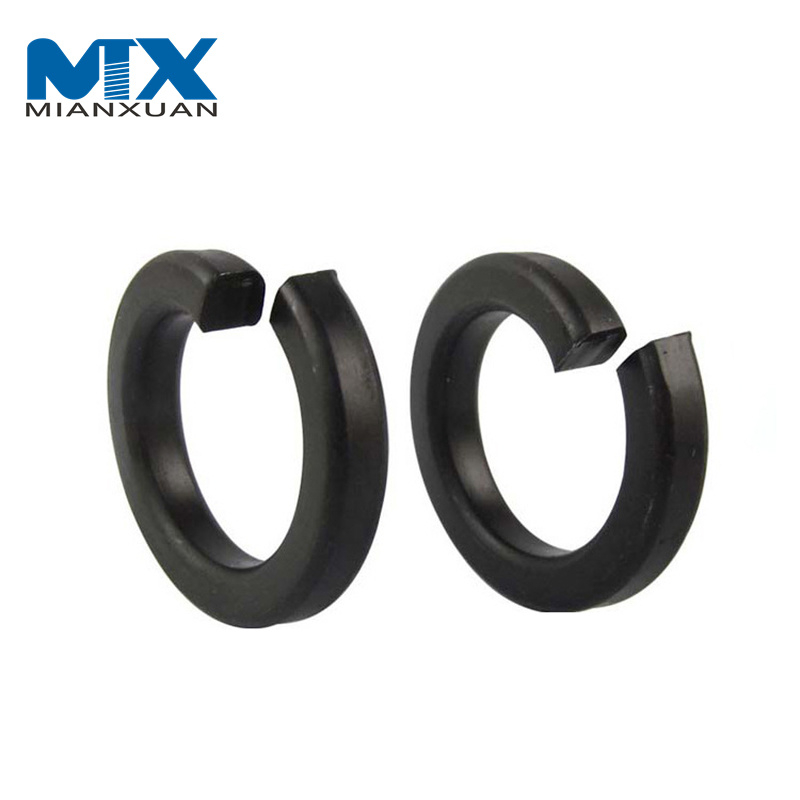 Venta caliente de arandelas de seguridad con resorte de óxido negro ANSI/ASME B 18.21.1