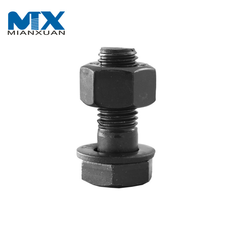 Pernos pesados ​​Estructural DIN 933/A325m 8s ASTM A325 Perno hexagonal roscado por completo