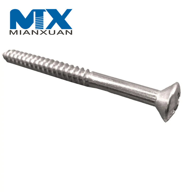 Tornillos para madera de varilla gruesa Tornillos combinados