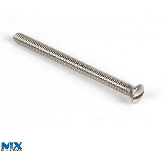 Tornillos de cabeza avellanada elevada ranurada