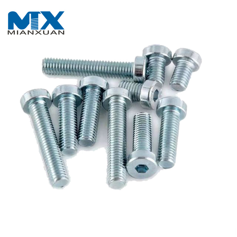 Perno de cabeza fina con casquillo hexagonal de acero inoxidable A2 A4 M8*75mm DIN6912