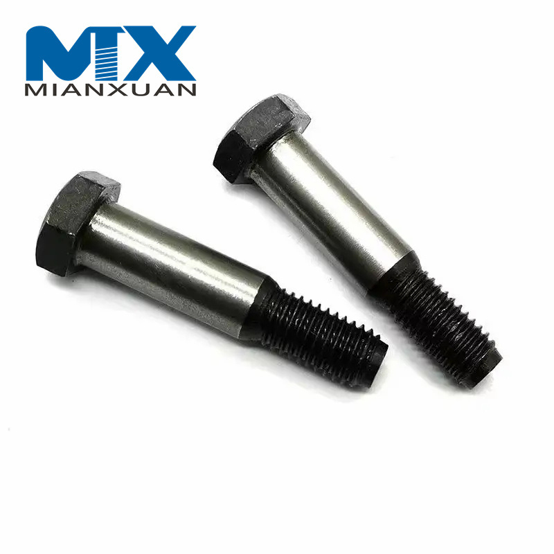 Tornillo con cabezal hexagonal Perno Pernos de vástago de ajuste hexagonal