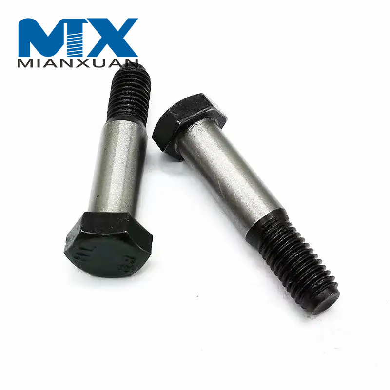 Tornillo con cabezal hexagonal Perno Pernos de vástago de ajuste hexagonal