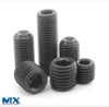 Tornillos de fijación hexagonales con punta de copa