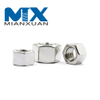Tuerca hexagonal de acero inoxidable DIN934 A2-70 A4-80