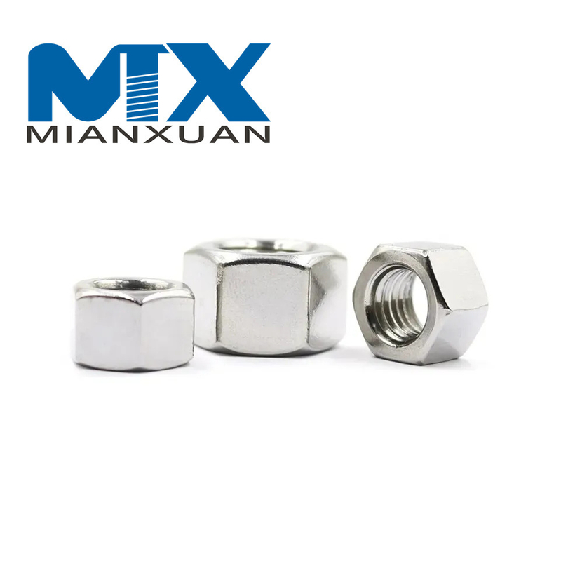 Tuerca hexagonal de acero inoxidable DIN934 A2-70 A4-80