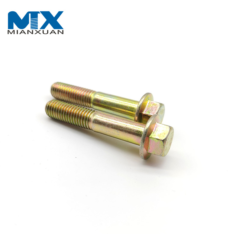 Perno de brida hexagonal DIN6921 para equipos mecánicos M2.5---M12 4mm---150mm