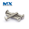 Tornillos para metales DIN603 de acero inoxidable