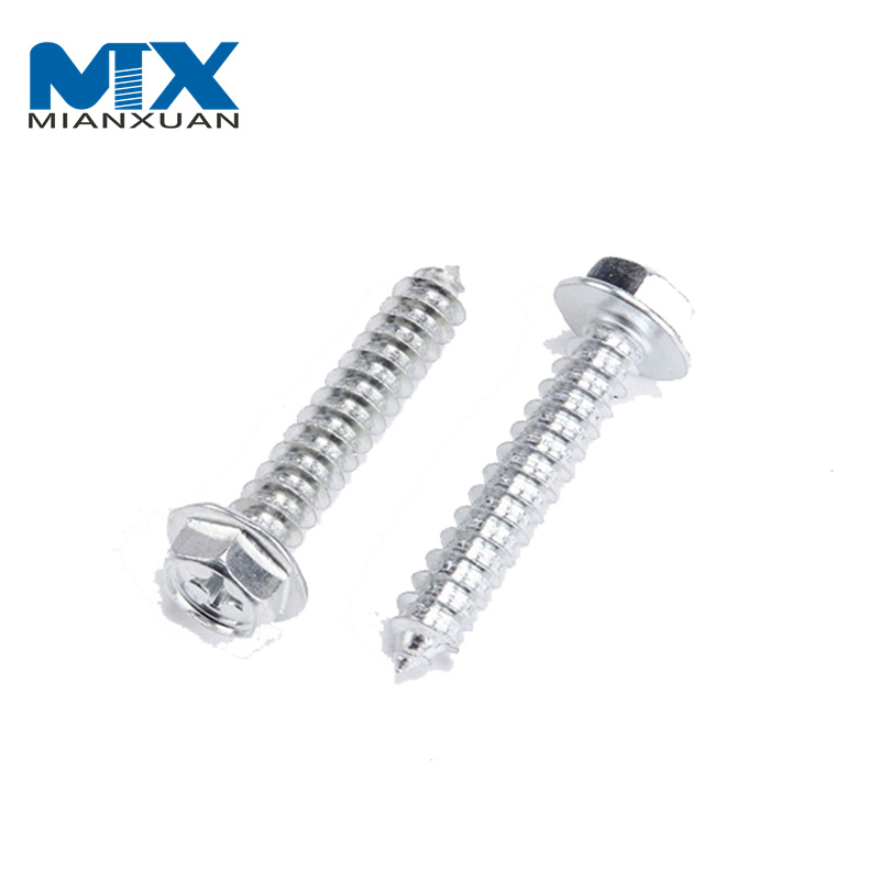 Precio competitivo directamente de fábrica, brida de cabeza hexagonal de acero inoxidable, tornillo autorroscante DIN6928