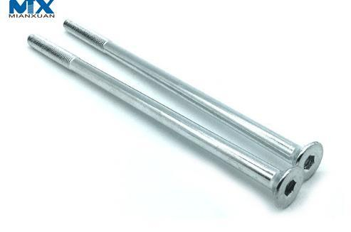 Tornillos para aglomerado de doble cabeza avellanada para construcción