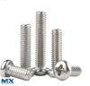 Tornillos de cabeza plana empotrados SUS pH+