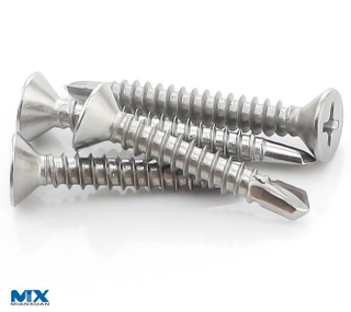 Tornillos perforadores de cabeza redonda empotrados de pH o rosca de tornillo roscador
