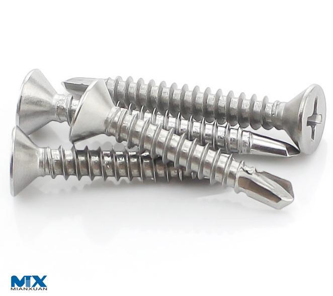 Tornillos perforadores de cabeza redonda empotrados de pH o rosca de tornillo roscador