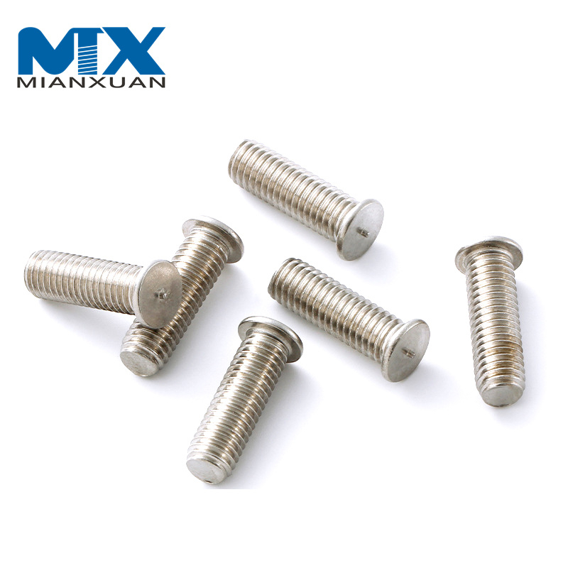 Perno prisionero de soldadura del aluminio del acero inoxidable ISO13918 tipo PT DIN32501 para la descarga del condensador