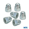 Tuercas ciegas abovedadas hexagonales de tipo par predominante