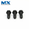 Precio al por mayor Grado 8,8 Pernos y tuercas Arandelas de tornillo Perno hexagonal galvanizado de acero DIN931