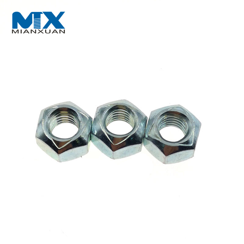 Tuerca de fijación del hex. del óxido del negro del acero de carbono DIN980V todo el tipo del esfuerzo de torsión predominante del metal