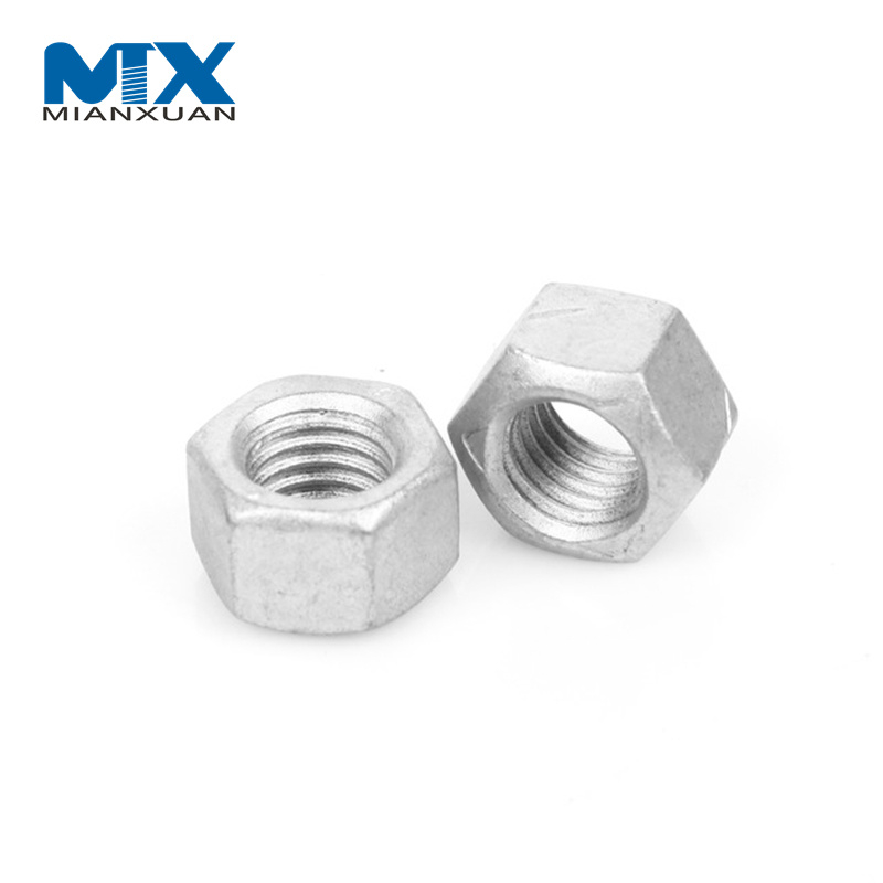Tuerca de fijación del hex. del óxido del negro del acero de carbono DIN980V todo el tipo del esfuerzo de torsión predominante del metal