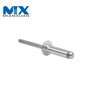 Remache ciego de extremo cerrado sellado con remache pop plano de acero de aluminio DIN7337
