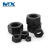 934 Tuerca hexagonal Acero al carbono Fabricante estándar Zinc negro DIN934