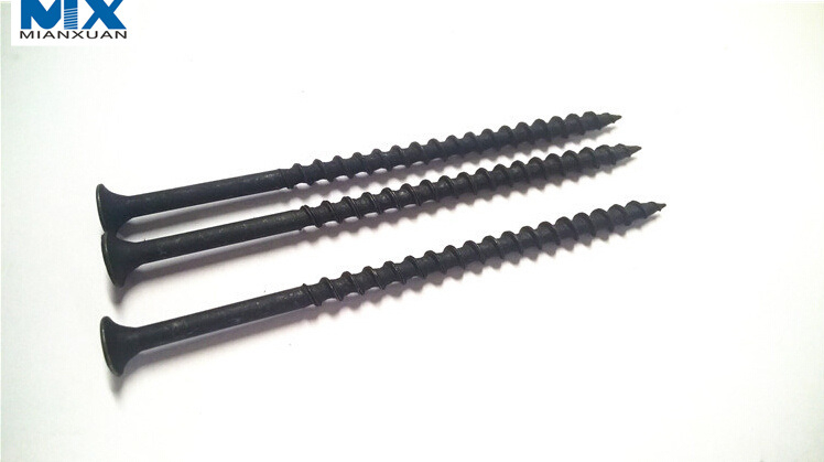 Tornillos para paneles de yeso de doble rosca con cabeza de corneta