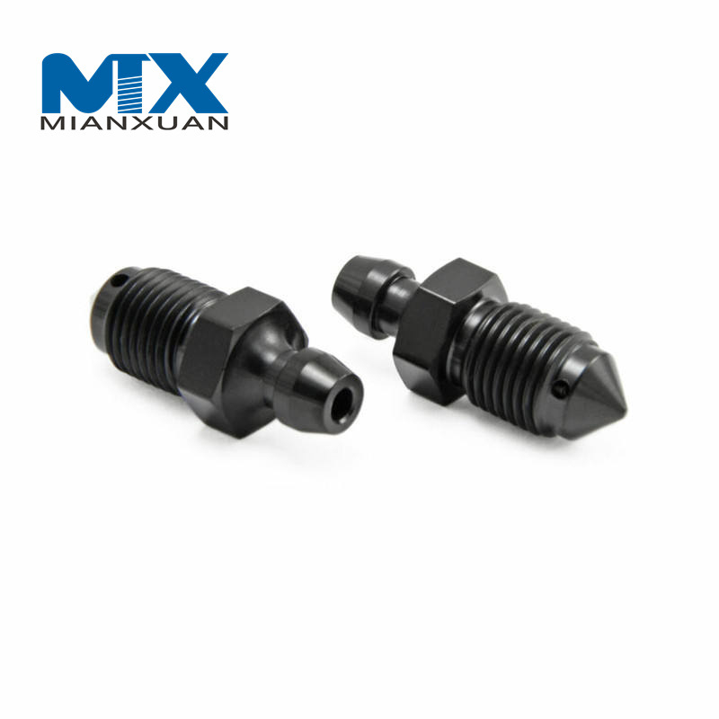 Tornillo de pezón de purga de pinza de titanio resistente a la corrosión M7 M8 M10 para motocicleta