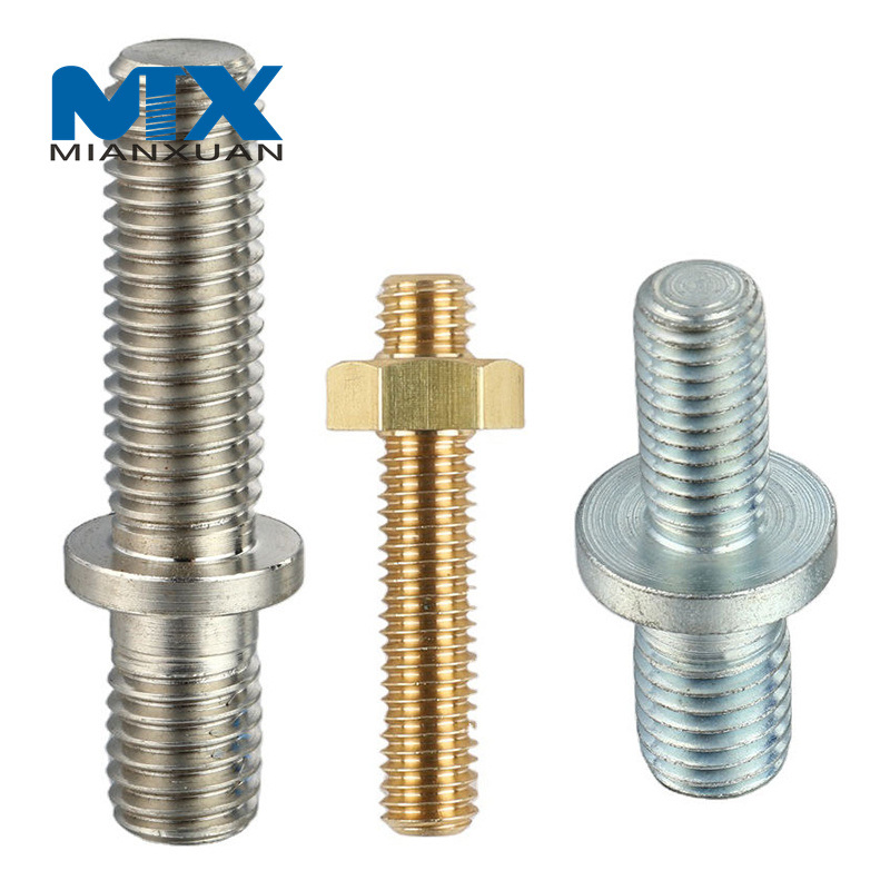 Perno roscado de doble extremo de torneado CNC especial con nueva alta calidad